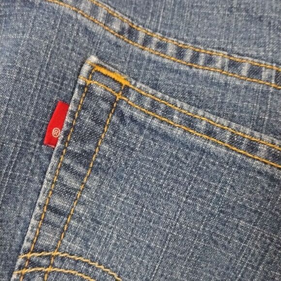 Levi's Vintage 515 Low Rise Nouveau Bootcut Stretch Jeans Plussize 24 - Picture 13 of 13